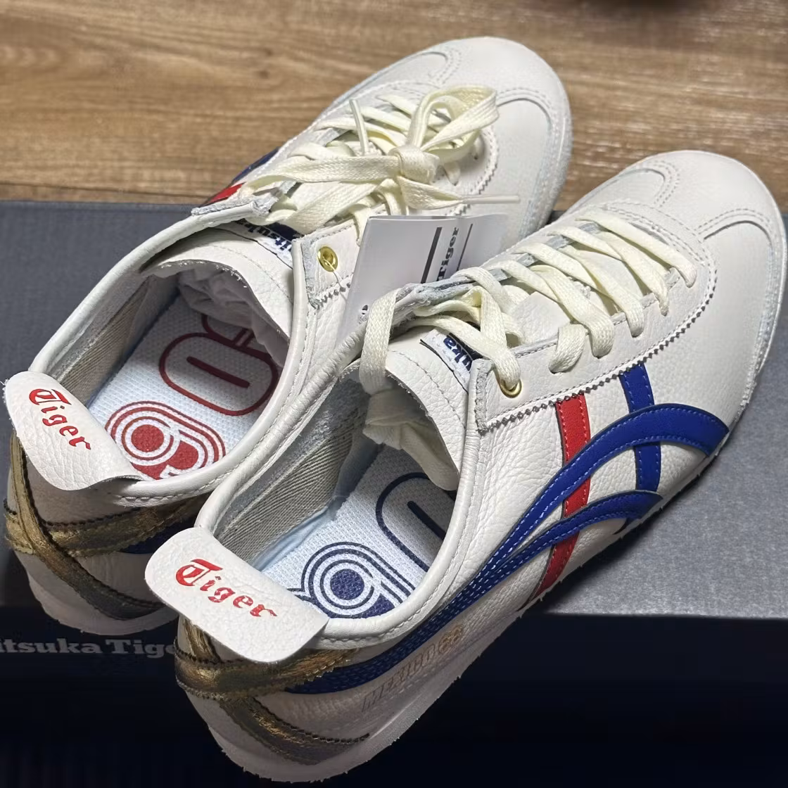 Onitsuka Tiger Mexico 66 'Blue Red Metallic Gold' D507L-0152 Onitsuka Tiger Mexico 66 'Blue Red Metallic Gold' D507L-0152